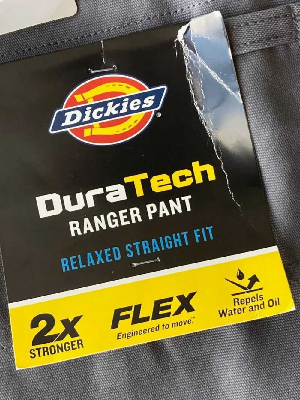 Dickies Duratech Flex Ranger Pants Relaxed Straight Fit Mens 30x32 Slate NWT